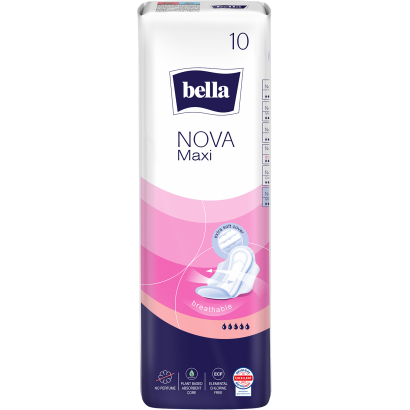 Bella szárnyas egészségügyi betét nova maxi 10 db