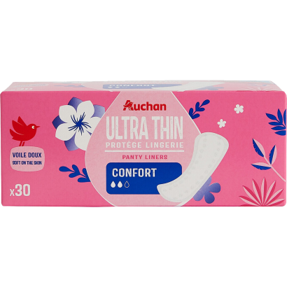 Auchan Kedvenc tisztasági betét ultra vékony normál 30  db