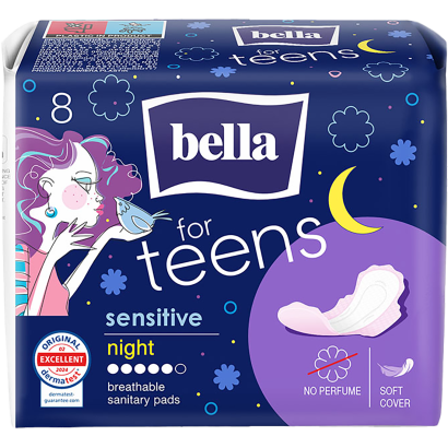 BELLA For teens sensitive night 8 db