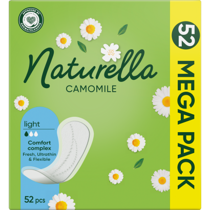 Naturella Light Kamilla Tisztasági Betét 8x52 darab