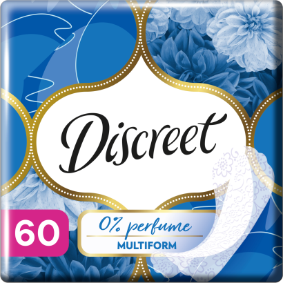 Discreet Légáteresztő Multiform illatmentes Tisztasági Betétek 8x60