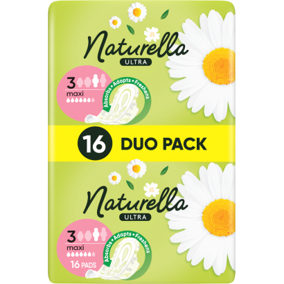 Naturella Ultra Szárnyas Betét, Maxi méret Méret, 16 db
