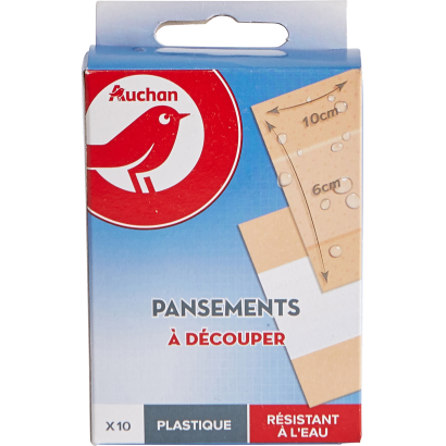 Auchan Kedvenc Vágható tapasz 10 db  10 cm x 6 cm