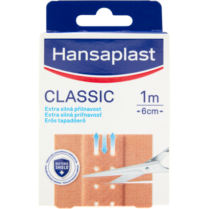 Hansaplast Classic sebtapasz 1 m x 6 cm