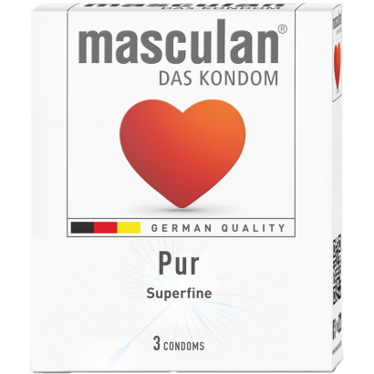 Masculan Pur 3 db-os gumióvszer