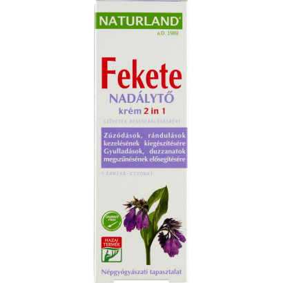 Naturland 2 in 1 fekete nadálytő krém 100 ml