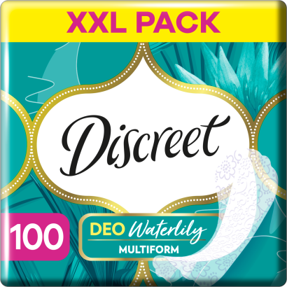 Discreet Légáteresztő Multiform Waterlilly Tisztasági Betétek
