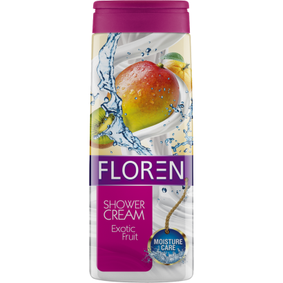 Floren tusfürdő Exotic Fruit 300 ml