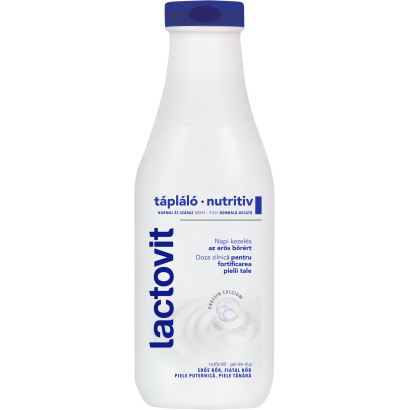 Lactovit tápláló tusfürdő normál és száraz bőrre 600 ml