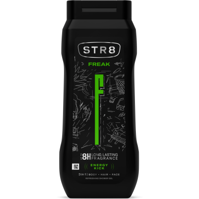 STR8 Freak frissítő tusfürdő 400 ml