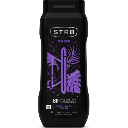 STR8 Game frissítő tusfürdő 400 ml