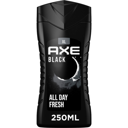 AXE Black 3 in 1 tusfürdő testre, arcra, hajra 250 ml