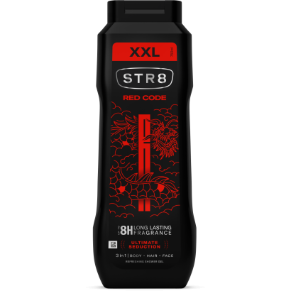 STR8 Red Code frissítő tusfürdő 750 ml