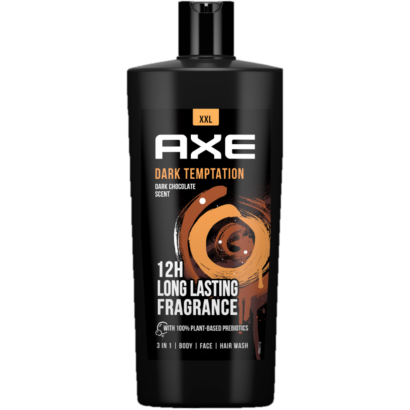 AXE Dark Temptation 3 in 1 tusfürdő testre, arcra, hajra 700 ml