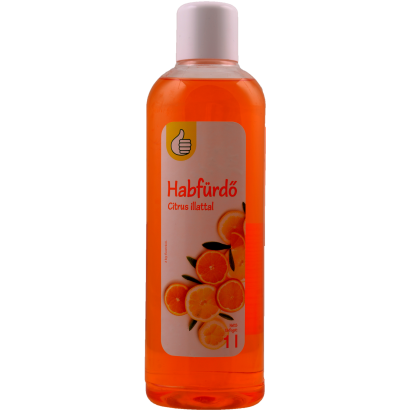 Auchan Tipp Habfürdő citrus 1 l