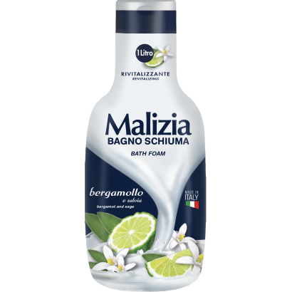 Malizia habfürdő  Bergamot & Sage 1000ml