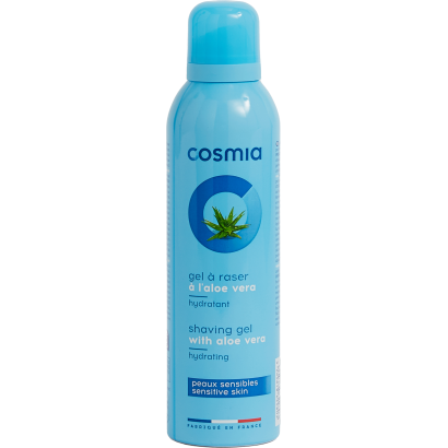 Cosmia női borotvazselé aloe vera kivonattal érzékeny bőrre 200 ml
