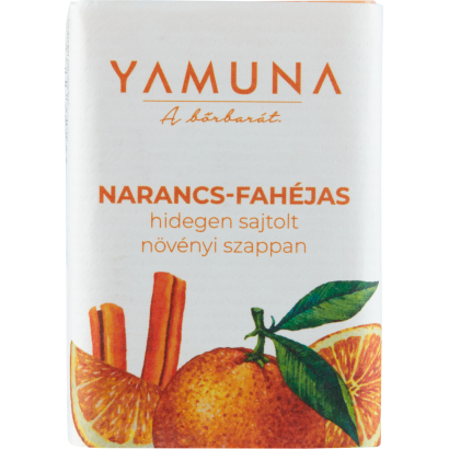 Yamuna narancs-fahéjas hidegen sajtolt növényi szappan 110 g