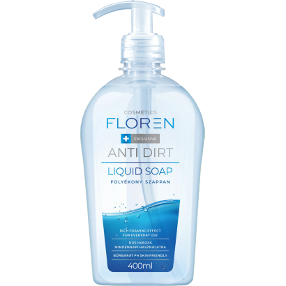 Floren Exclusive Antidirt folyékony szappan 400ml