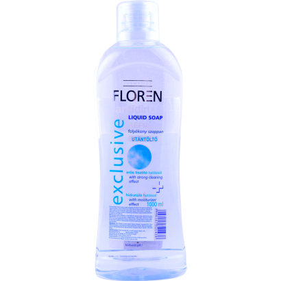 Floren Exclusive folyékony szappan utántöltő Antidirt 1 l