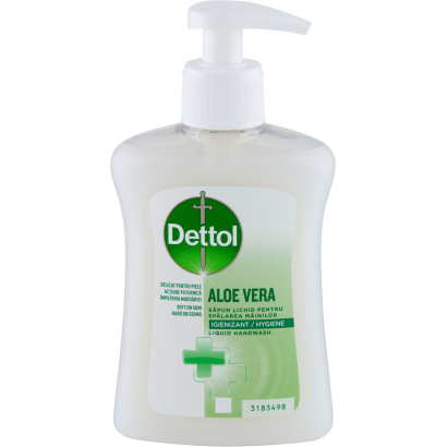Dettol pumpás folyékony szappan aloe vera és bambusz illattal 250 ml