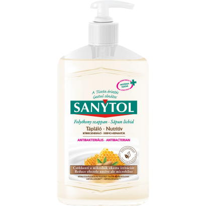Sanytol antibakteriális tápláló folyékony szappan 250 ml