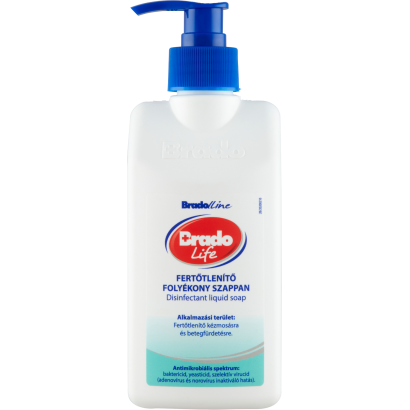 BradoLife fertőtlenítő folyékony szappan 350 ml