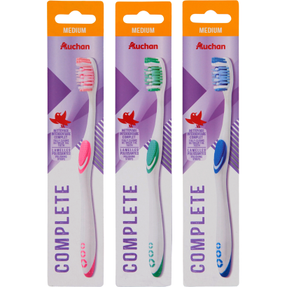 Auchan Kedvenc complete care médium fogkefe 1  db