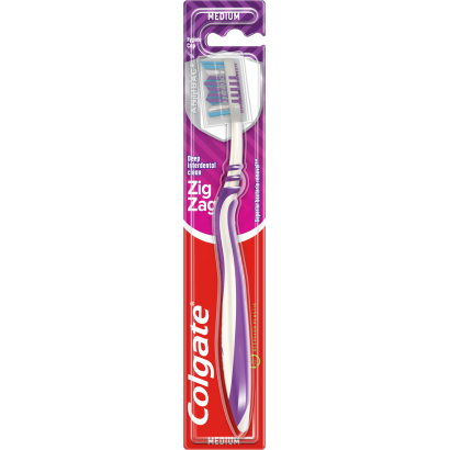 Colgate ZigZag közepes sörtéjű fogkefe 1 db