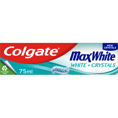 Colgate Max White White Crystals fogfehérítő fogkrém 75 ml