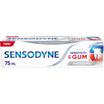 Sensodyne Sensitivity & Gum Whitening fluoridos fogkrém 75 ml