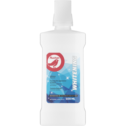 Auchan Kedvenc Szájvíz Fehérítő 500 ml
