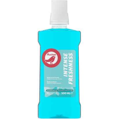 Auchan Kedvenc Szájvíz Intenzív frissesség 500 ml
