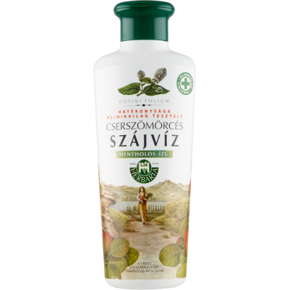 Herbária Cserszömörcés szájvíz menthol ízű 250 ml