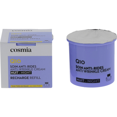 Cosmia éjszakai arckrém ránctalanító Q10 utántöltő 50 ml