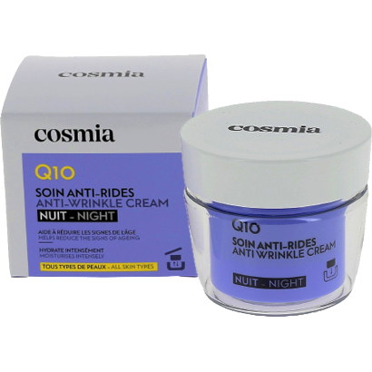 Cosmia éjszakai arckrém ránctalanító Q10 50 ml