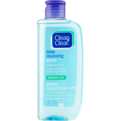 Clean & Clear mélytisztító tonik érzékeny bőrre 200 ml