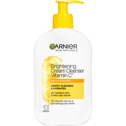 Garnier Skin Naturals ragyogást adó arctisztító krém C-vitaminnal, 250 ml