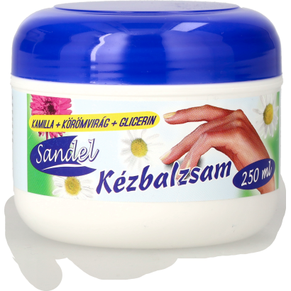 Sandel kézbalzsam kamilla, körömvirág és glicerines 250 ml