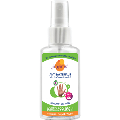 JimJams Antibakteriális kéz- és bőrfertőtlenítő spray 50 ml