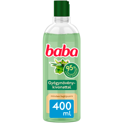 Baba sampon minden hajtípusra gyógynövényekkel 400 ml