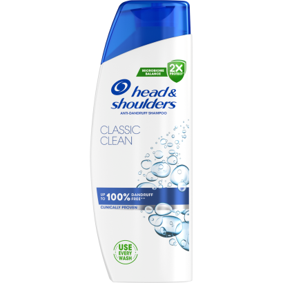 Head & Shoulders Classic Clean korpa elleni sampon 250ml napi használatra. Tiszta érzet
