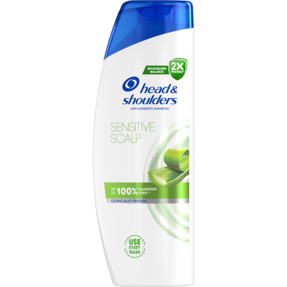 Head & Shoulders Sensitive Scalp korpa elleni sampon 400 ml, napi használatra. Tiszta érzet