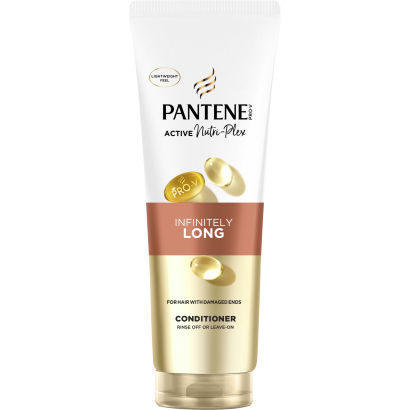 Pantene Pro-V Inifnitely Long balzsam, 275ml hosszú, elgyengült hajra. Active Nutri-Plex