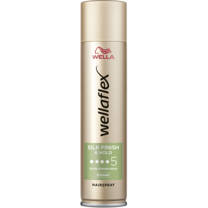 Wella Wellaflex Silk Finish ultra erős tartás hajlakk 250 ml