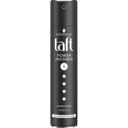 Taft Power Invisible hajlakk minden hajtípusra 250 ml