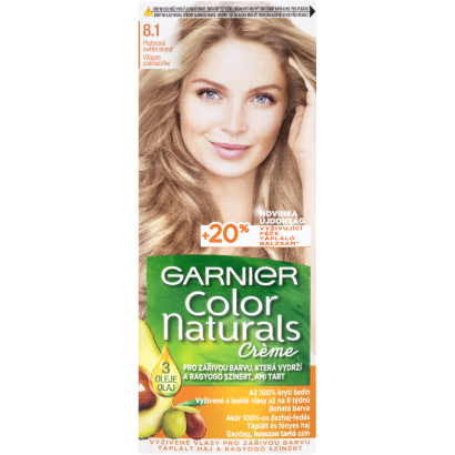 Garnier Color Naturals Tartós hajfesték 8 .1 Világos platinaszőke