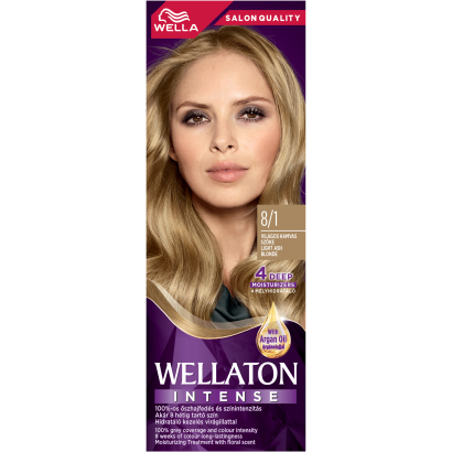 Wellaton Intense krémhajfesték világos hamvas szőke 8/1 110 ml