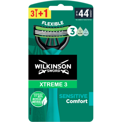 Wilkinson Sword 3 rugalmas pengével ellátott borotva