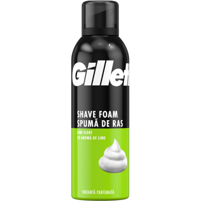 Gillette Classic Lime Borotvahab Férfiak Számára, Lime Illattal, 200ml